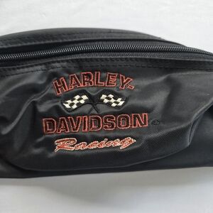 Harley-Davidson Black Fanny Pack, Waist Bag, Unisex